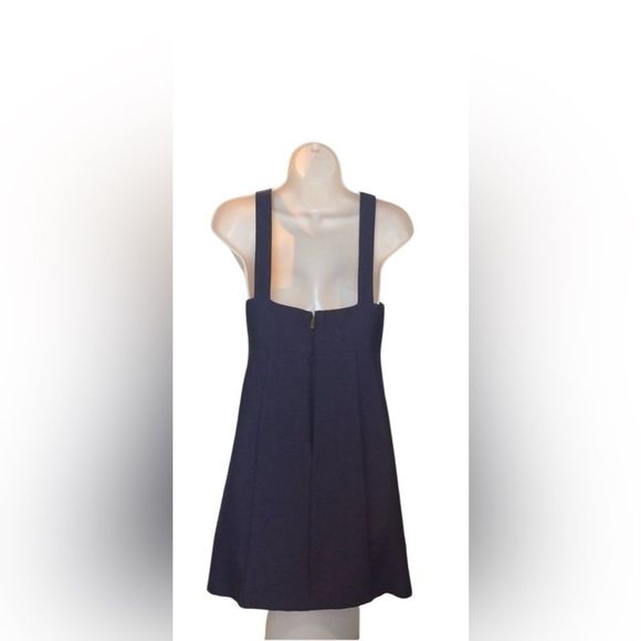 Bird by Juicy Couture Mini Structured Dress Navy Italian Fabric - Picture 3 of 6